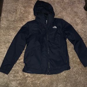 North face 2-1 jacket